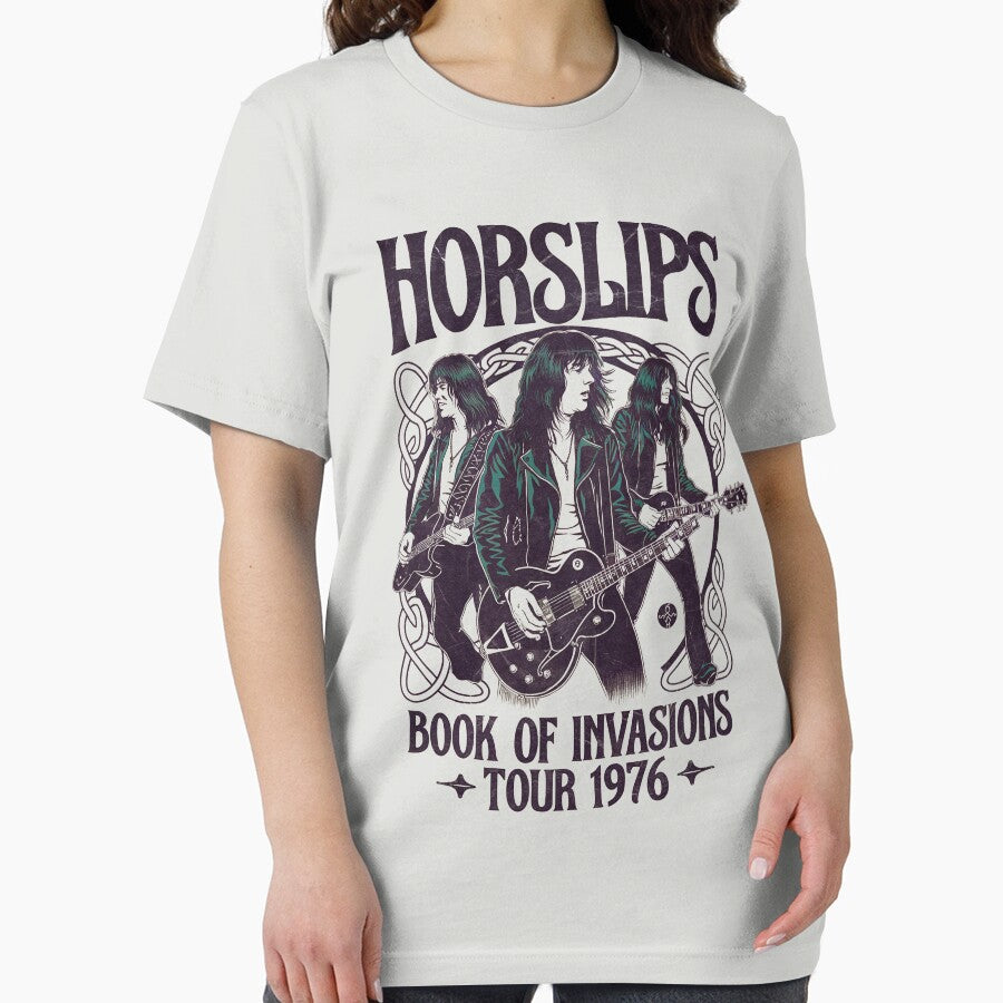 Horslips Vintage 70s Celtic Rock Band Tour Tee by CELTIC-DESIGNS