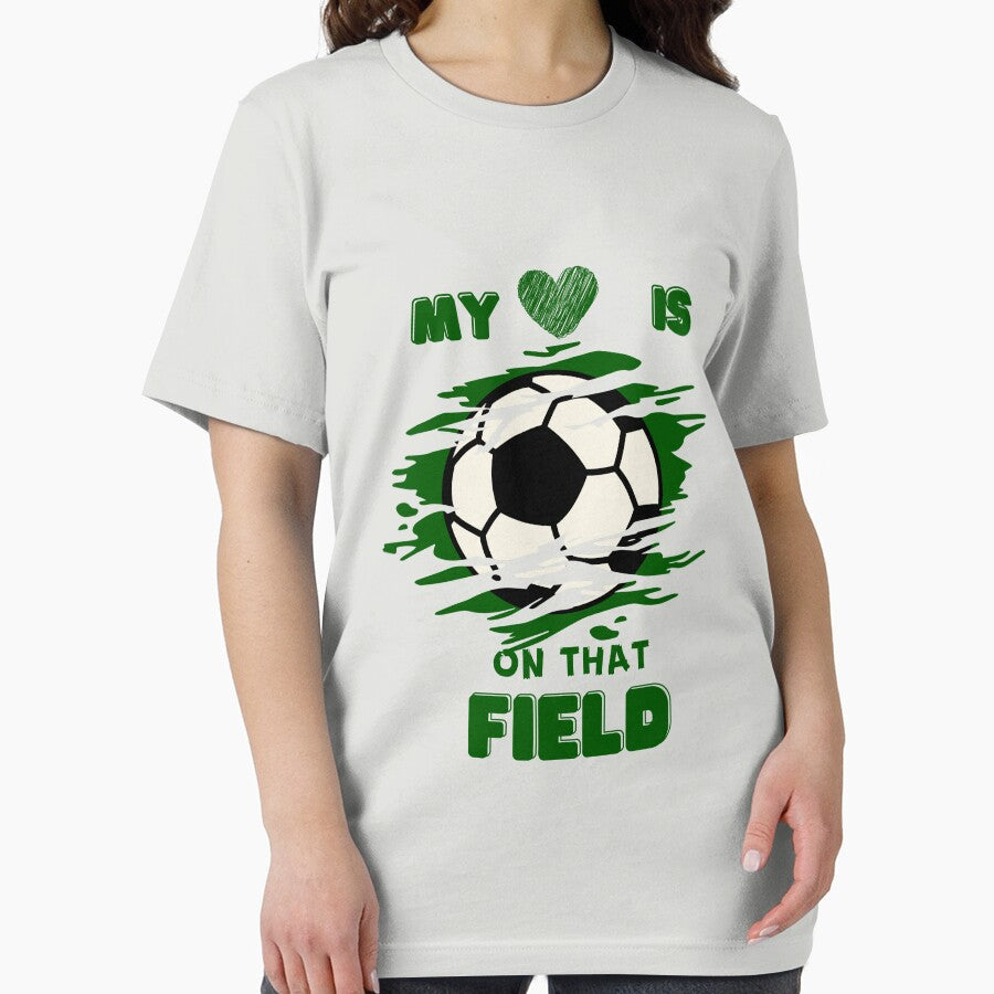 My Heart is on that Field Soccer by speakupandshine