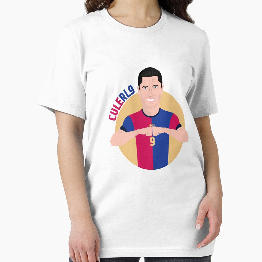 Football celebration RL9 Barca cules Lewandowski by vectorlove