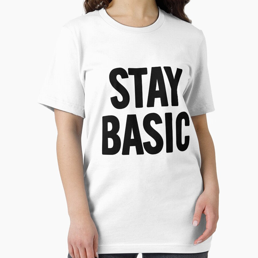 Stay Basic (Black) by sergiovarela