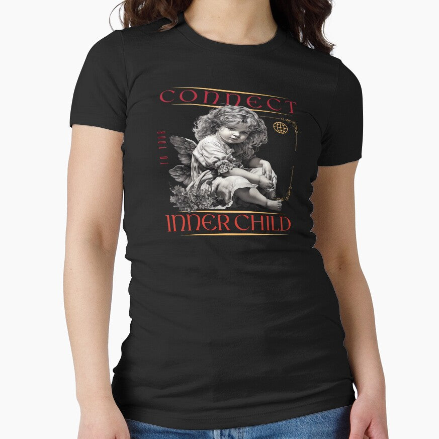 Inspirational Motivational Angelic Cherub Graphic by MTJ-Mushrooms
