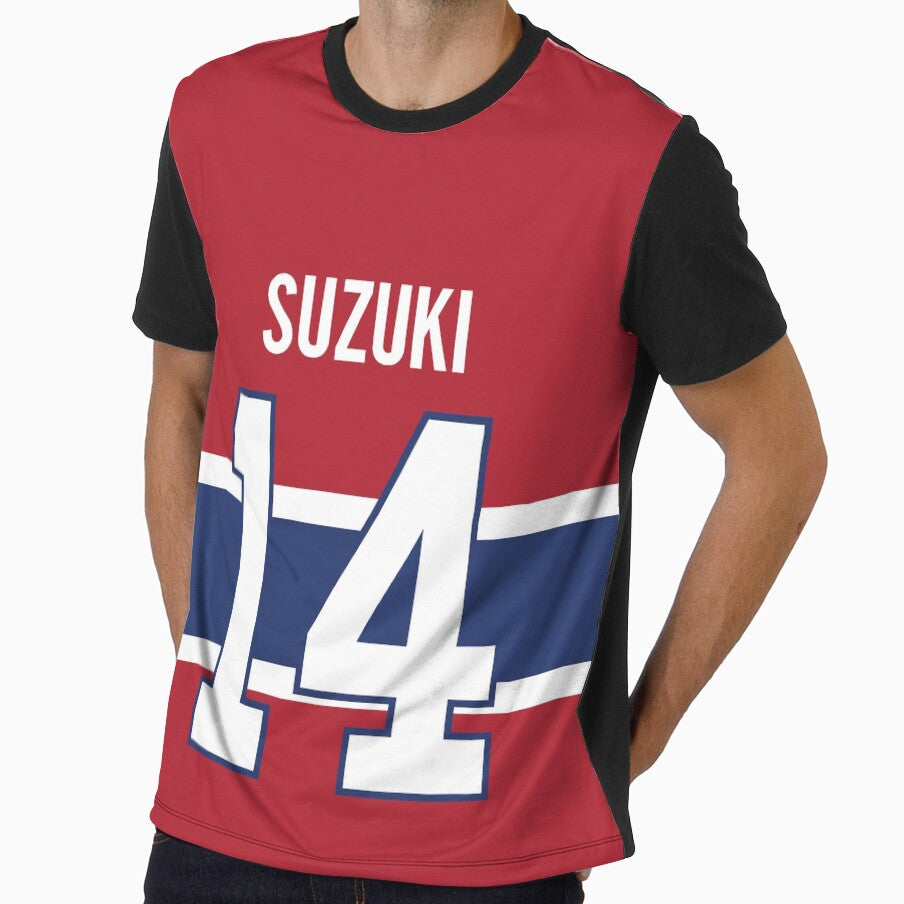 nick suzuki jersey by renzastudios
