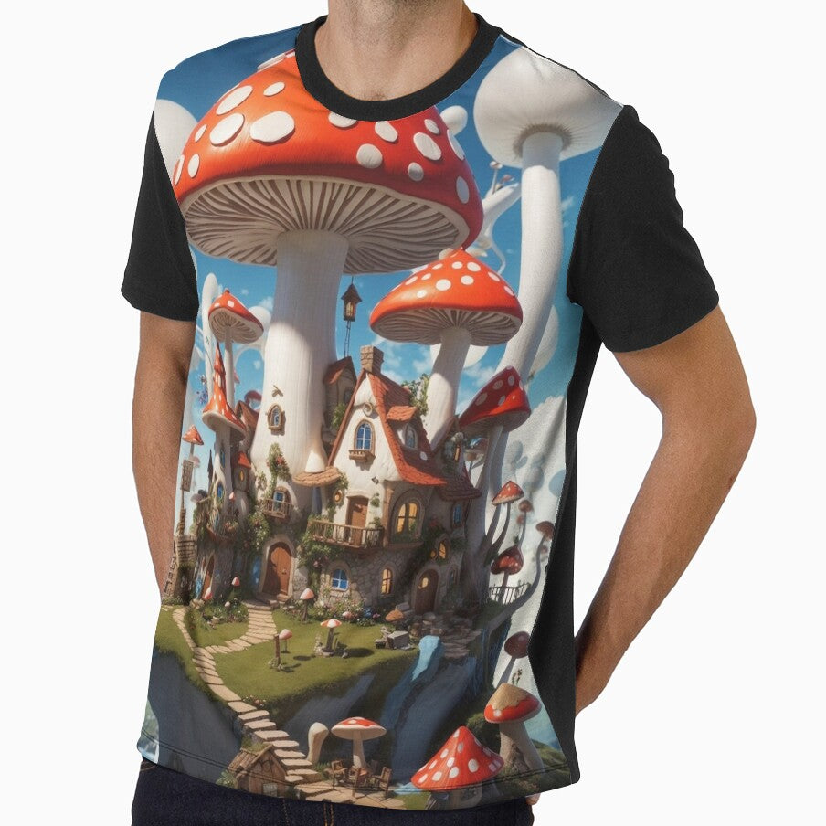 Whimsical Mushroom Village A by Vitalka-uk