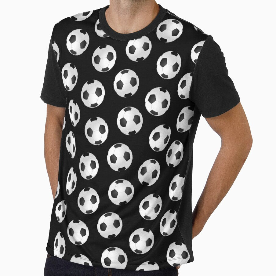 Soccer Ball Pattern | Black and White by Lainey1978