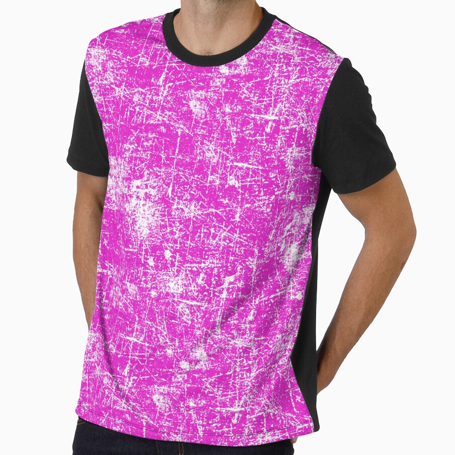 Pink Distressed Look by EyeLuminous
