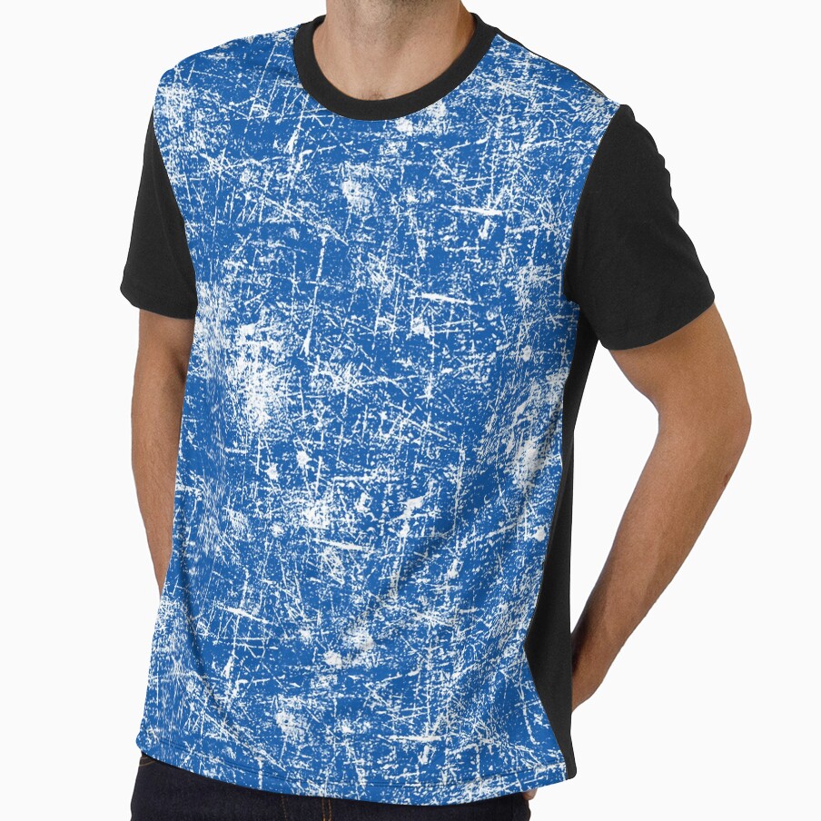 Blue Distressed Look by EyeLuminous