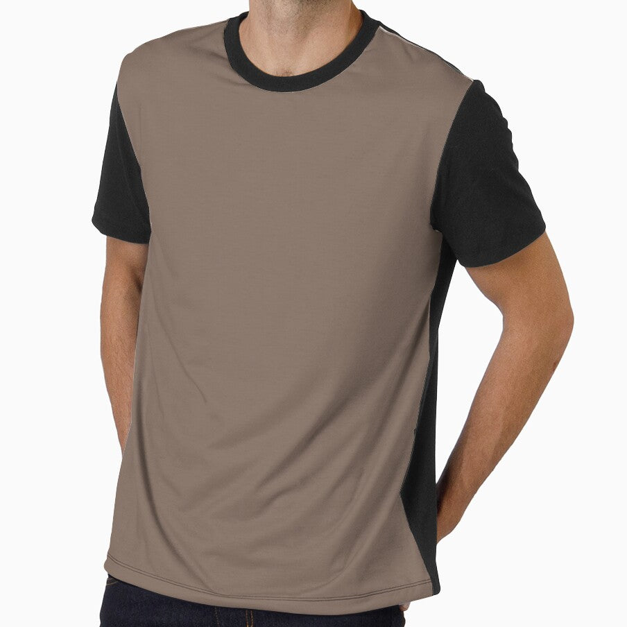 Plain Taupe Brown Colour by PatternTitan