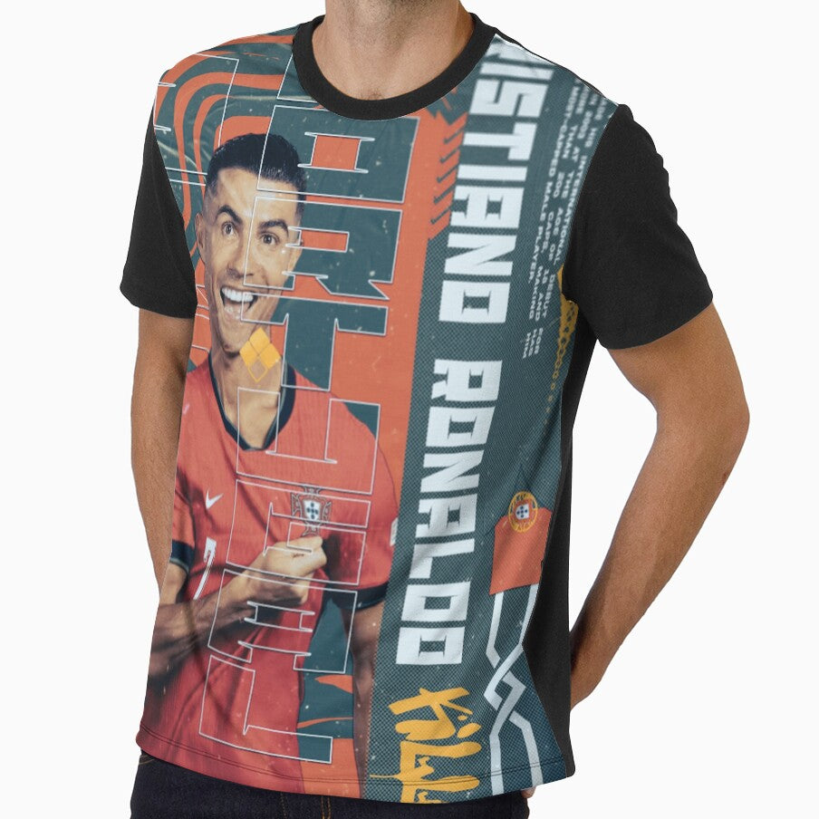 CR7 - Modern Portugal Tribute Poster by Shopunte