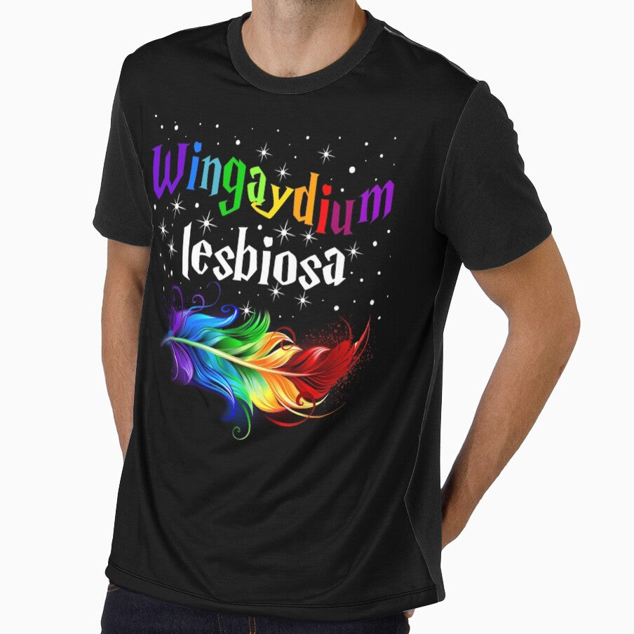 LGBT Gay Pride WinGAYdium Lesbiosa by theresamorelli