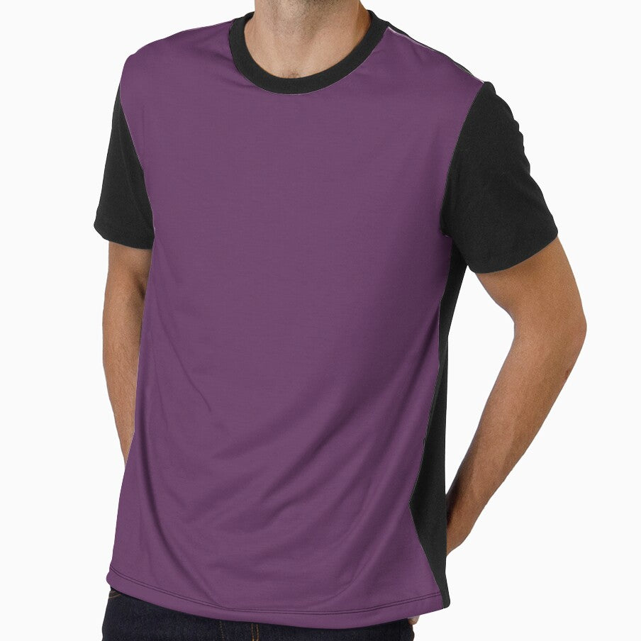 Eggplant Purple Solid Plain Background by burbankdesigns