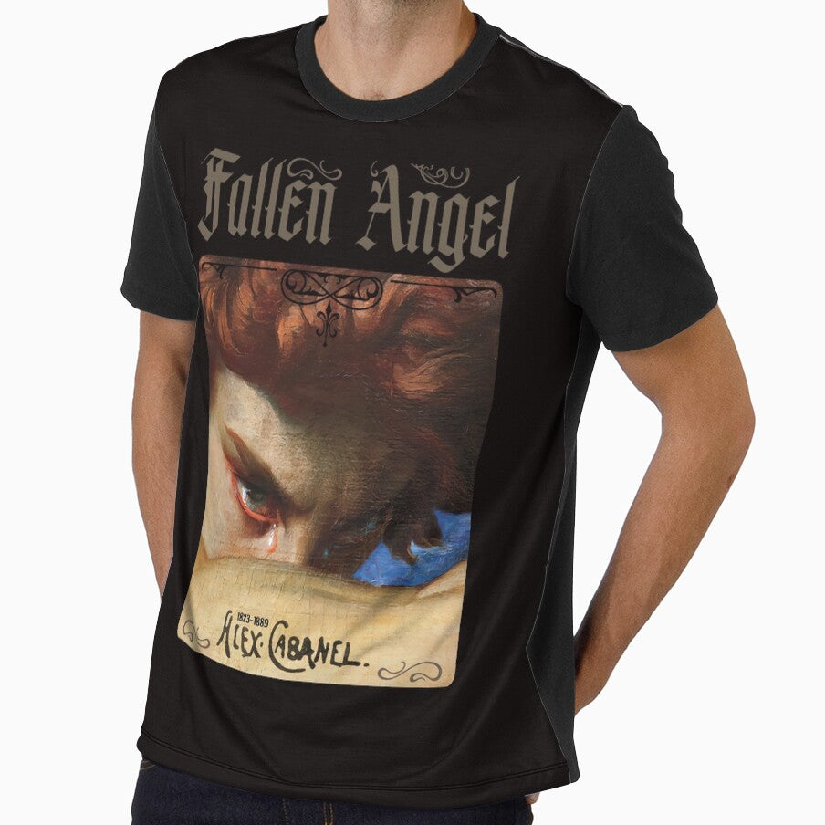 Alexandre Cabanel Fallen Angel T Shirt. Dark Classical Art. Classic Old Painting. Vintage Aesthetic. by BYUNFREDRICKA