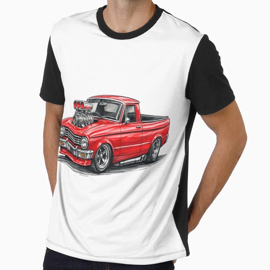 Little red hot rod Ute by Andyt