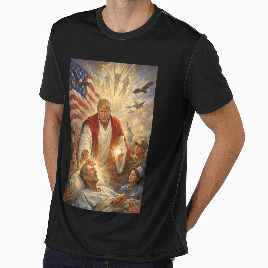 Trump Jesus, Trump Humor by IrenaPekar