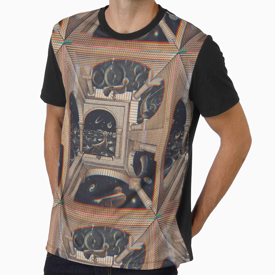 Escher - Another World by NicoletaDesigns