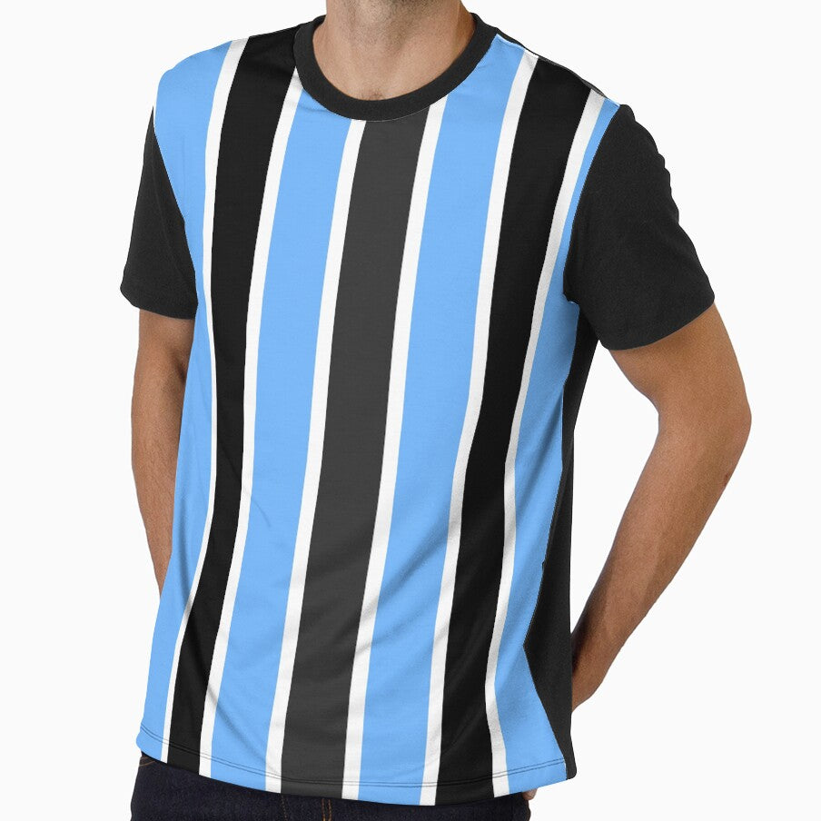 Gremio Classic Blue and Black Stripes by Sporting Colour