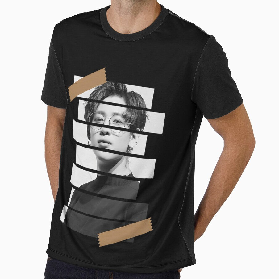 Kunpimook Bhuwakul GOT 7 BamBam Korean Kpop Monochrome Stripe by TheaDoughnutFa
