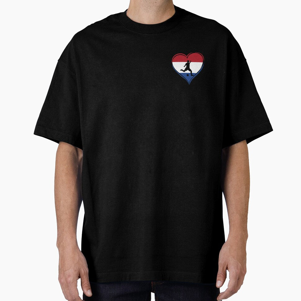 Netherlands Football Championship Europe Love Heart by ShirtWardrobe