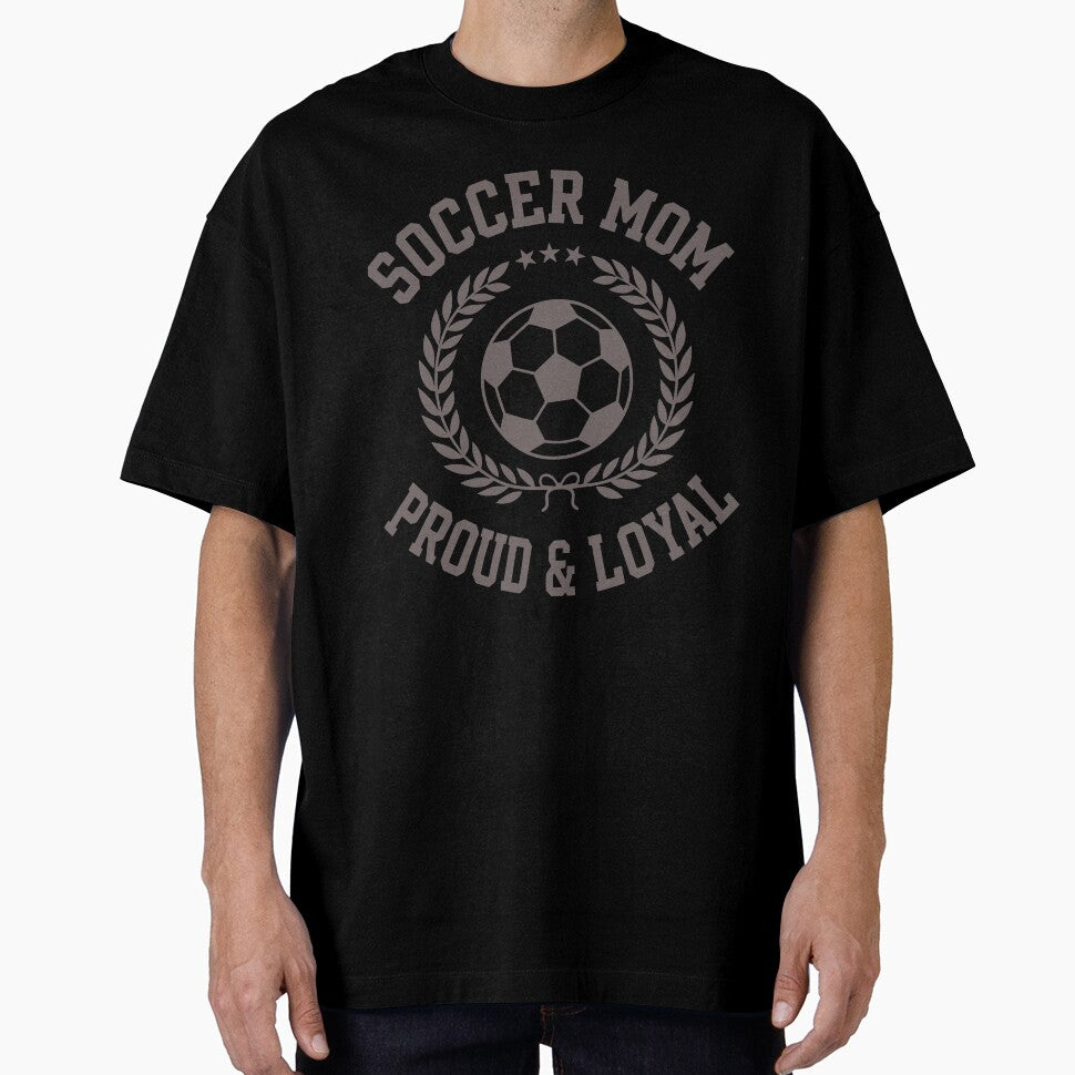 Soccer Mom Varsity Crest Proud Loyal Supporter by roarsomethings