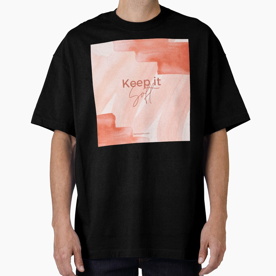 Keep It Soft Abstract Art by teenoushh