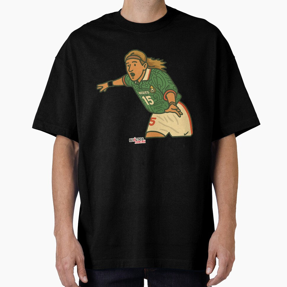 Luis Hernández's iconic goal celebration pose by Francisco-A2