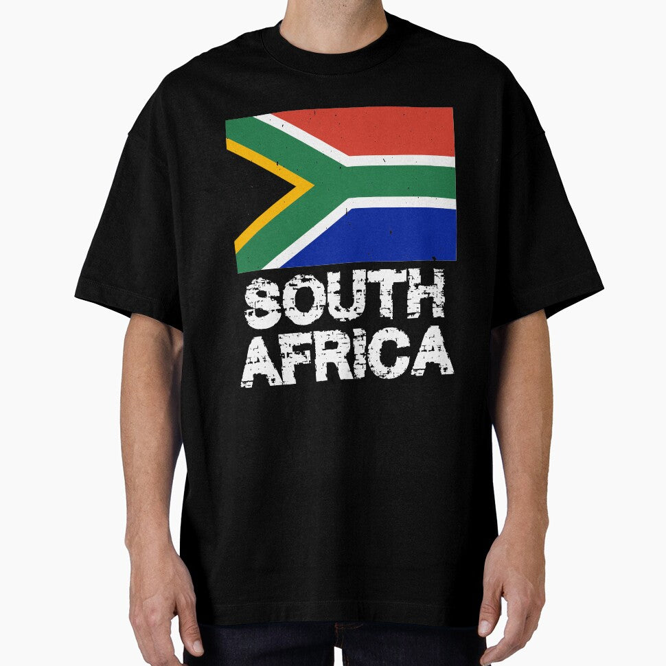 South Africa Flag T-Shirt for Men and Women by AllStarMerch
