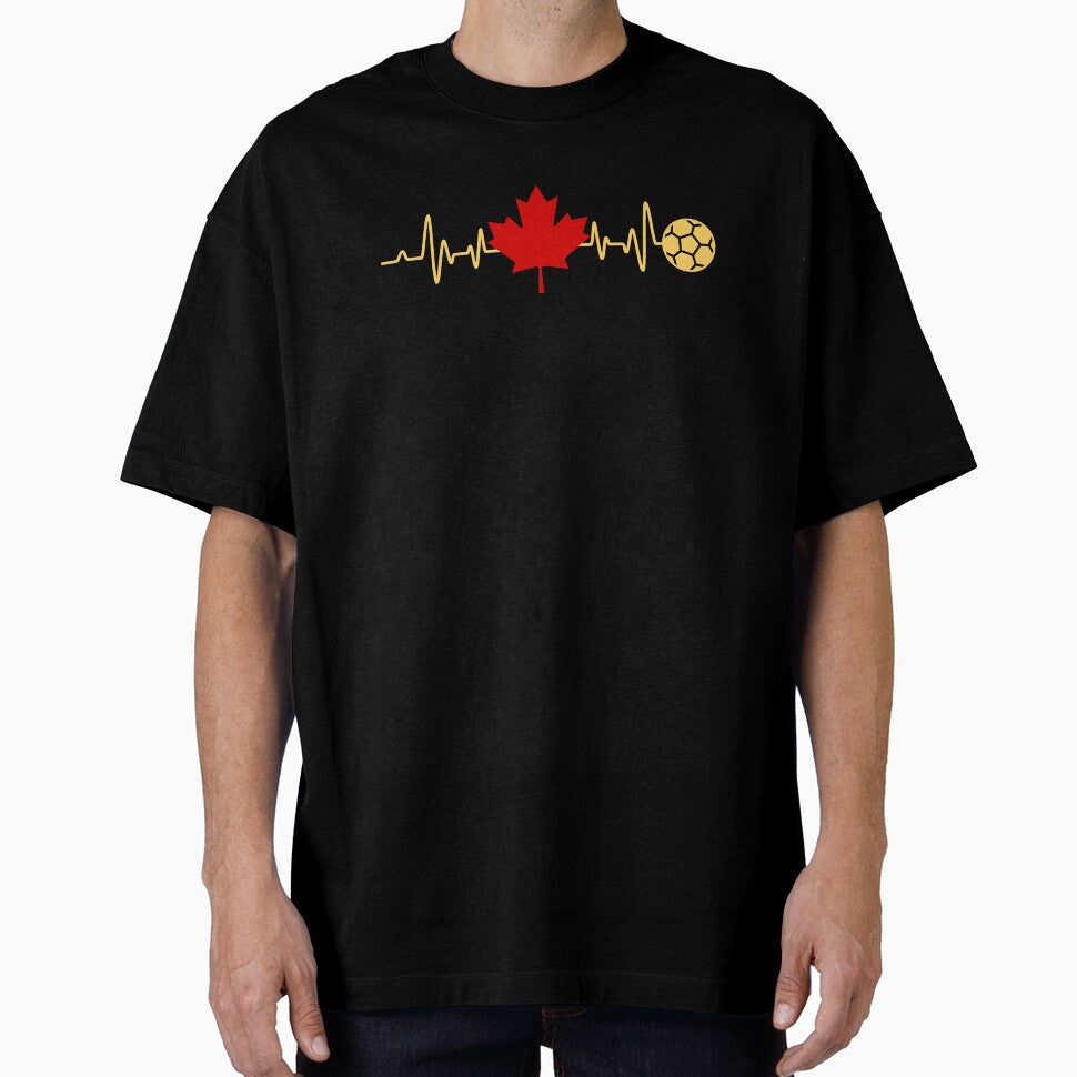Soccer Heartbeat- Canada Soccer-Team Canada-Canada Soccer Team-Canada Soccer 2022- -2022 -CANMNT-CANWNT by SighFly52