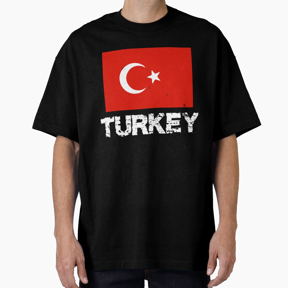 Turkey Flag T-Shirt for Men and Women by AllStarMerch