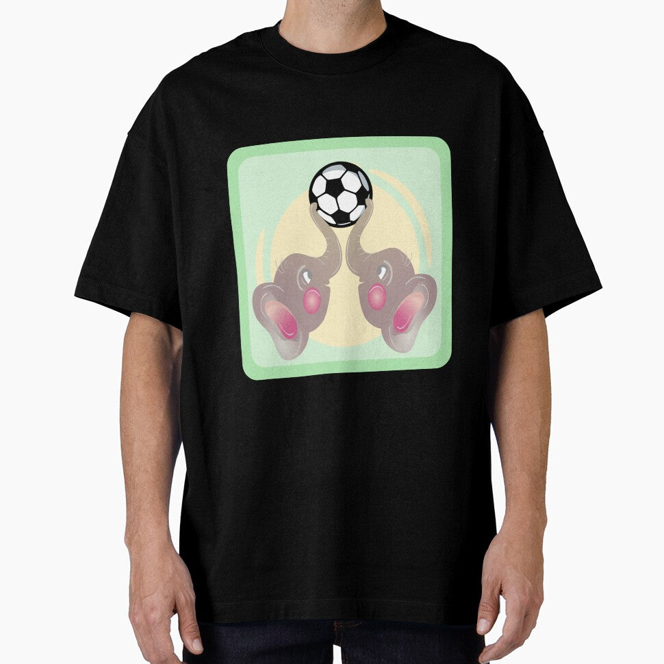 Kids Soccer - Elephants by minimalartstory