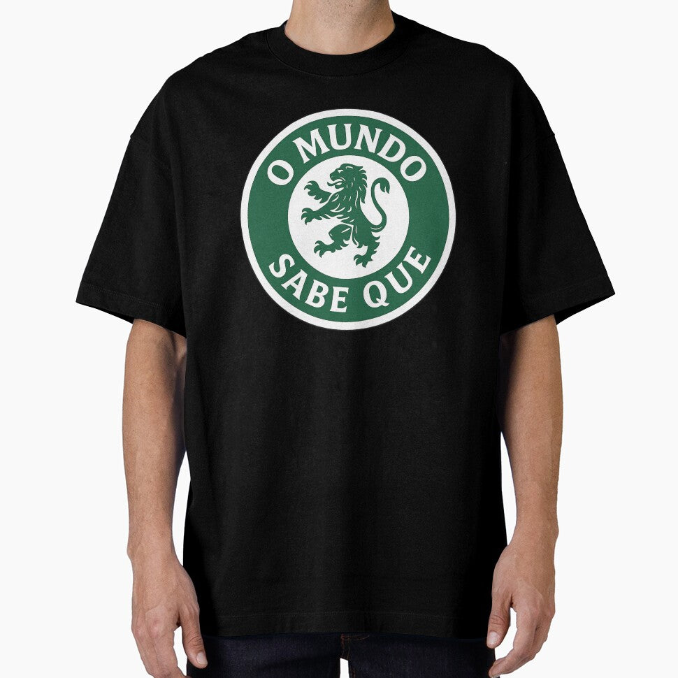 O Mundo Sabe Que - Sticker by Prime Prints