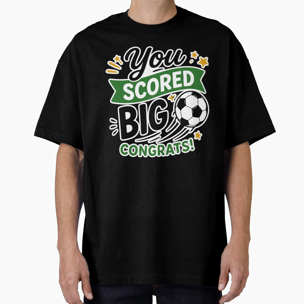 You Scored Big – Soccer Congrats Celebration by Gift Phrase Studio