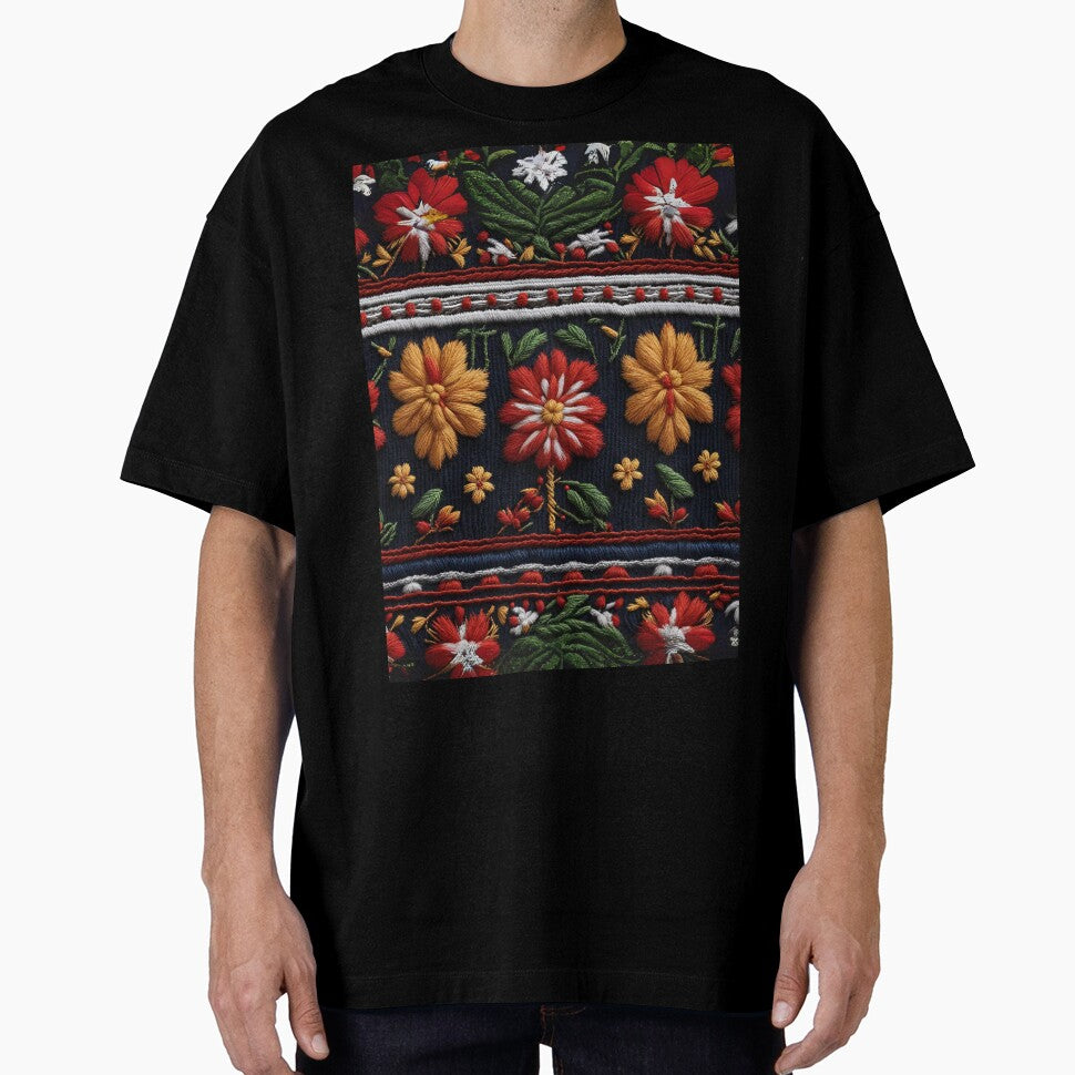 Embroidery on cotton by vatisa