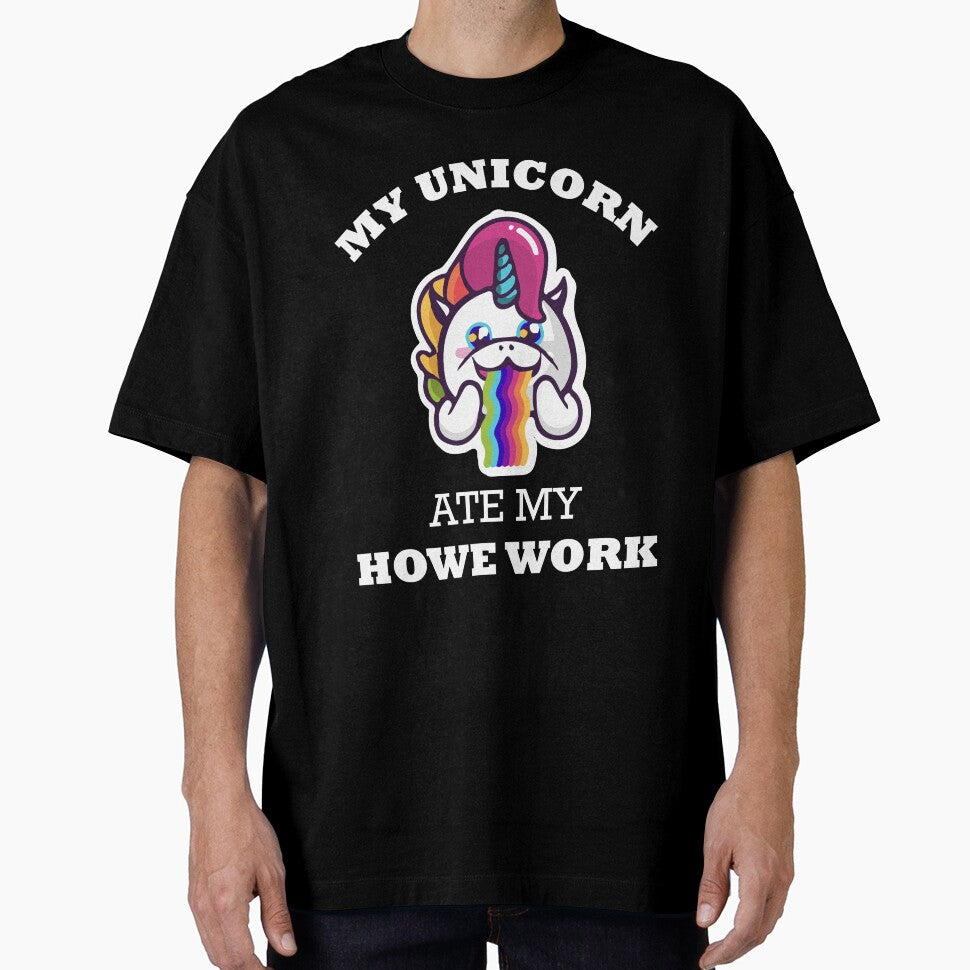 My Unicorn Ate My Homework T-Shirt by AllStarMerch