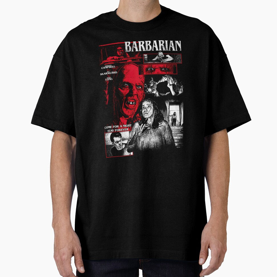 Barbarian Movie Horror by Katie  makes Art