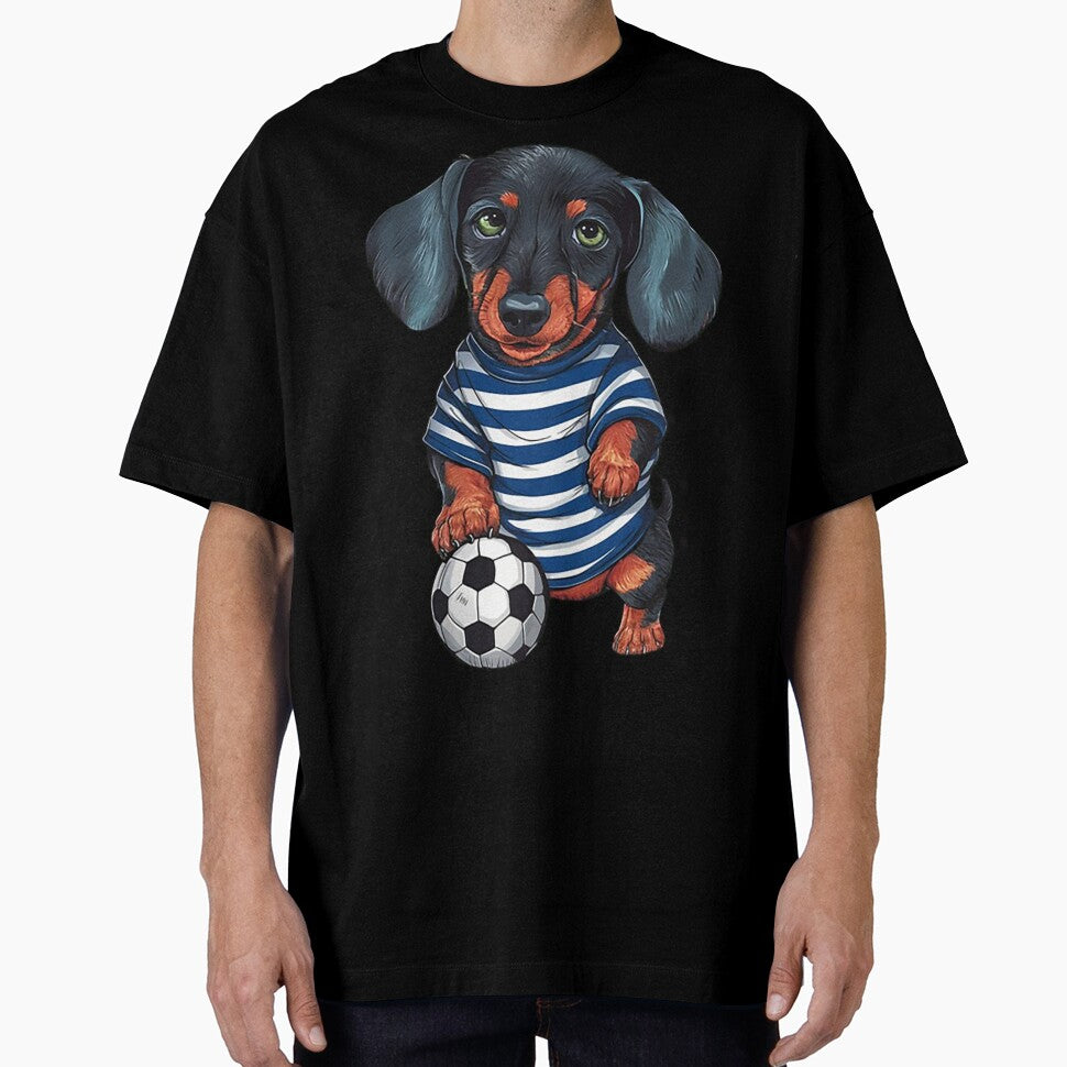 Cute Puppy Soccer Player by likbatonboot