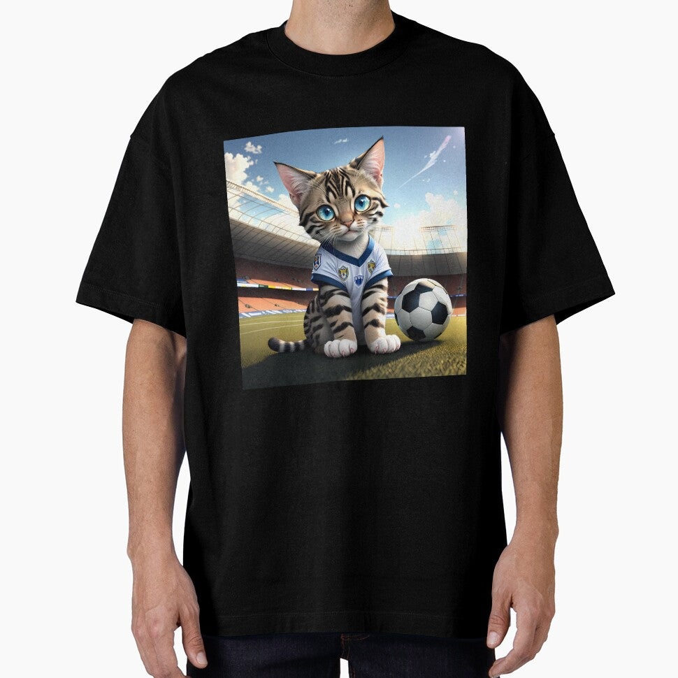 cat playing soccer by Animal-Avenue