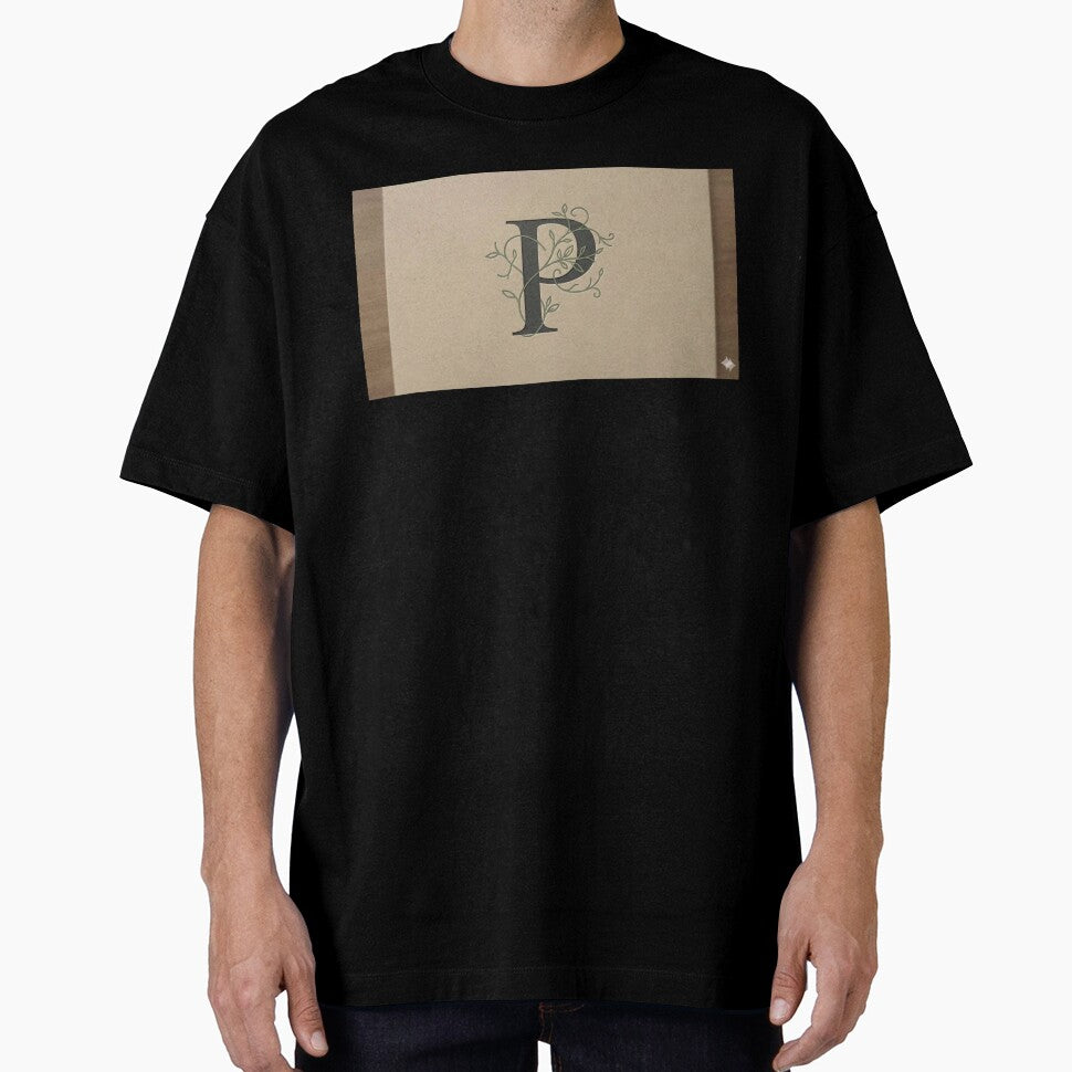 Neo minimalism - Alphabet P by TinyOrbitsDesign