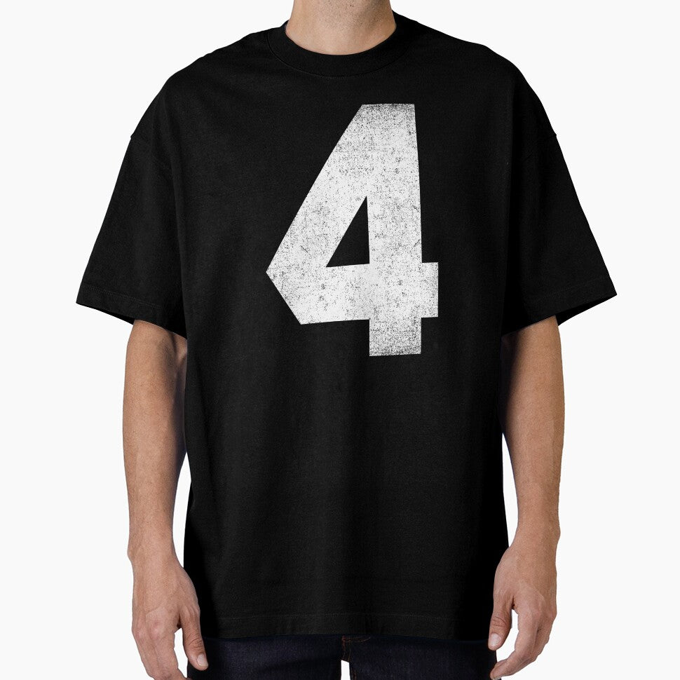 Vintage Number 4 Sports by Shariss