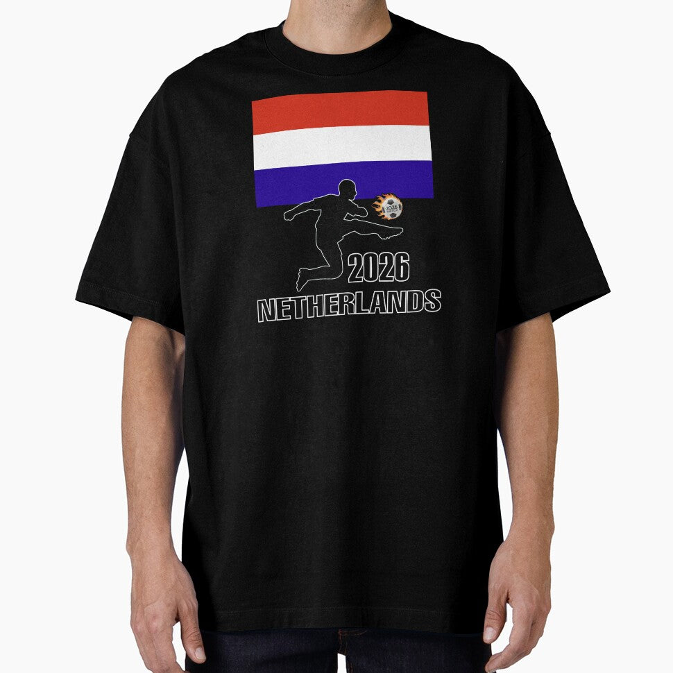 Netherlands Soccer T-shirt 2026 by benchpod47