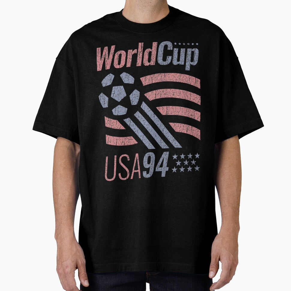Retro USA Soccer Design - Patriotic American Sports Enthusiast Style by chatmonalejan