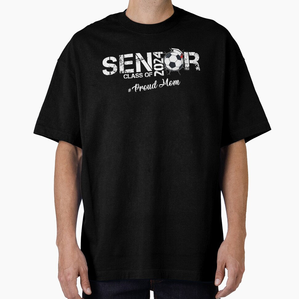 Senior 2024 Class of 2024 Graduation Soccer Proud Mom by MTRBSK11