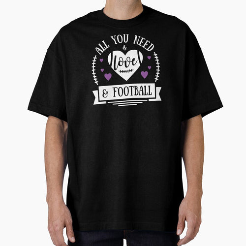 All You Need Is Love & Football Favorite Babe Game Day Mom graphic by nikkidawn74