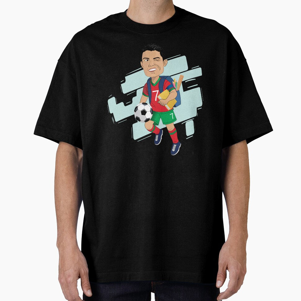 BACK TO SCHOOL - CARICATURE - CHRISTIANO - RONALDO by Gihan-Design