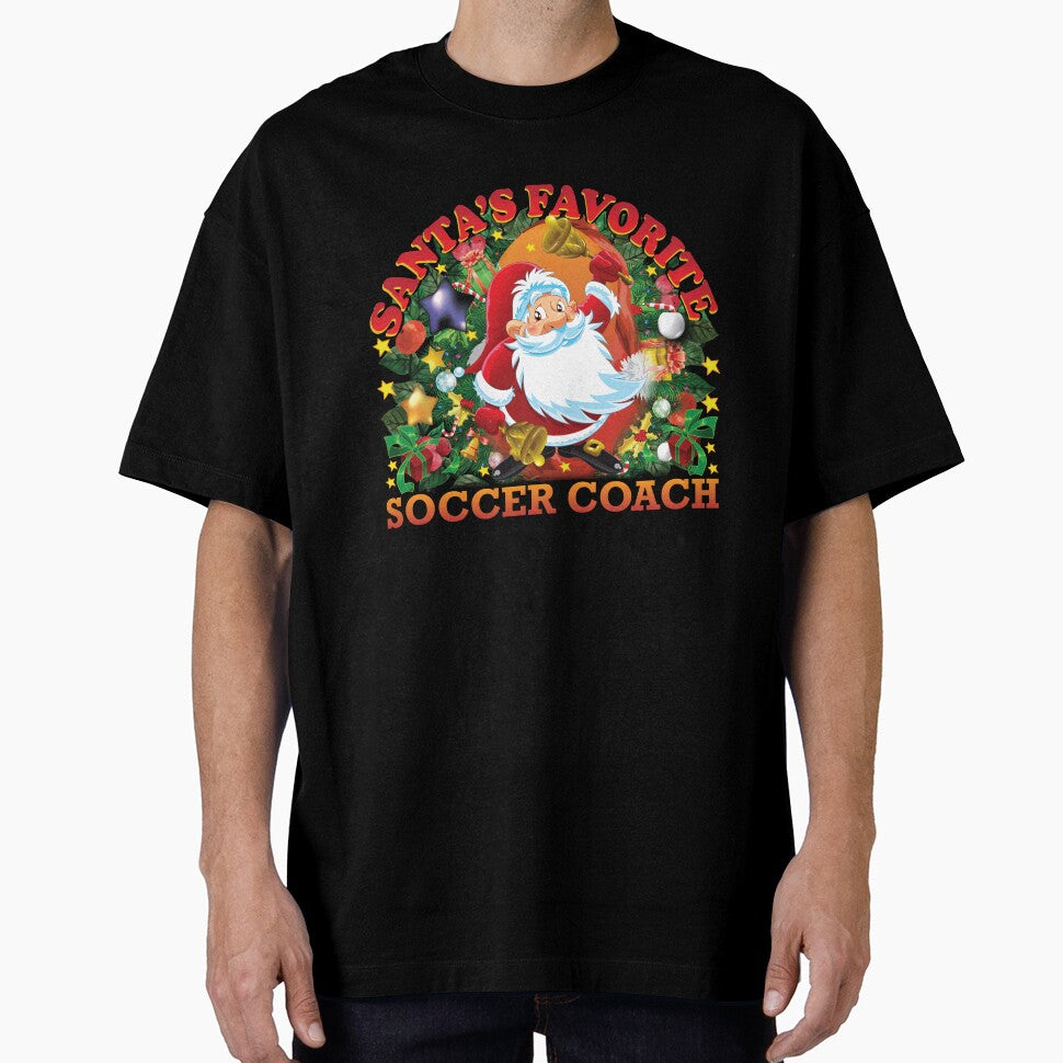 Santa's Favorite Soccer Coach by minimalconcept