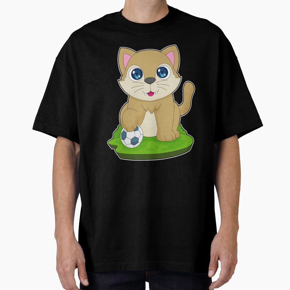 Cat Soccer player Soccer by Snabdesign84