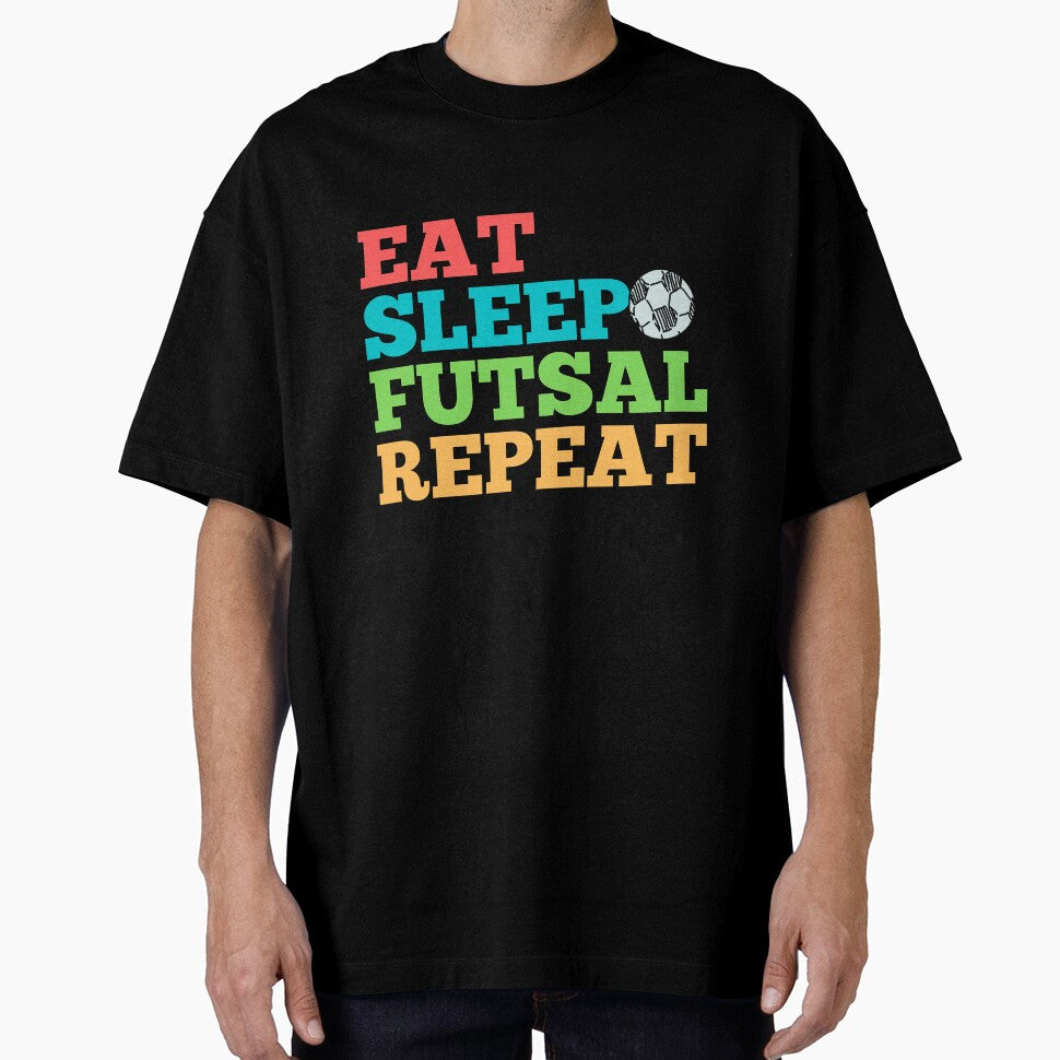 Eat Sleep Futsal Repeat by Peter Stawicki