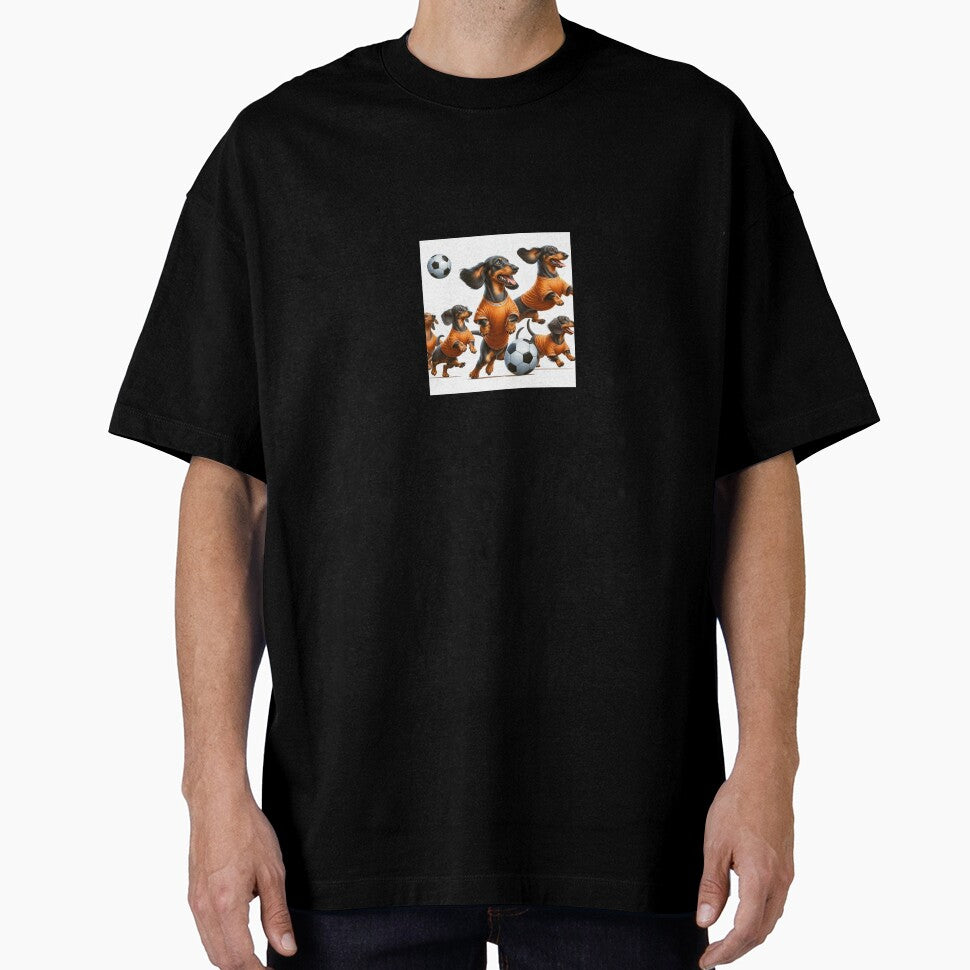 Dachsunds love football too! Soccer and Dog Lovers - Wolverhampton Wolves - Any dog, any colour by Humour House Designs