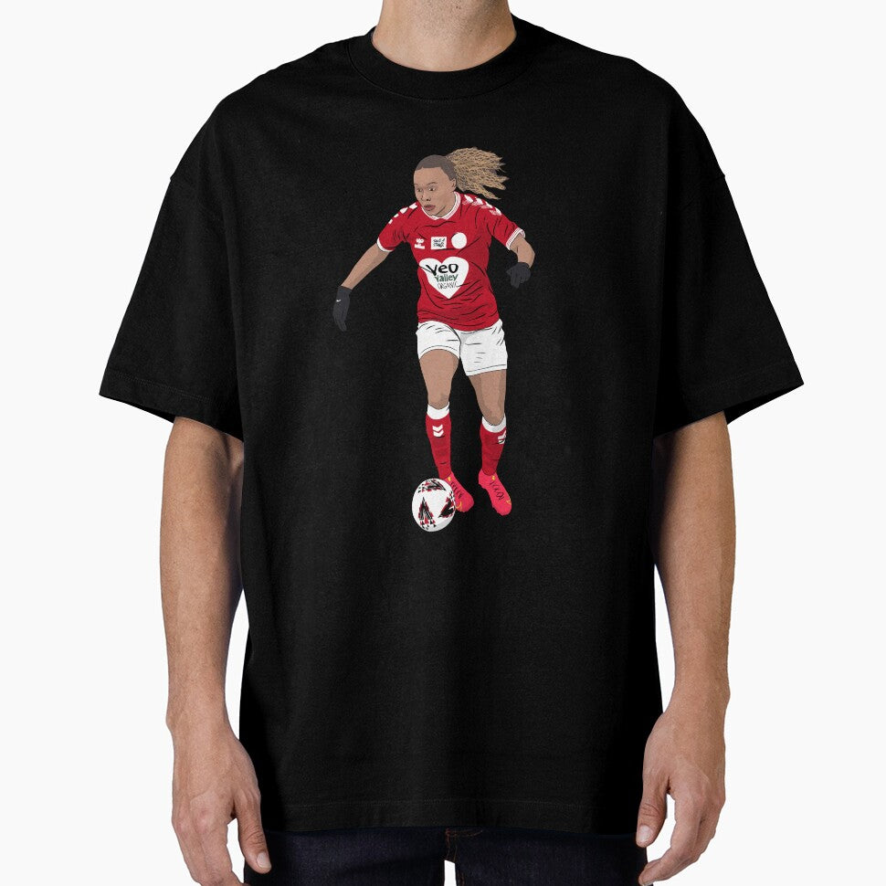 Ebony Salmon Bristol City Womens Football by Hevding