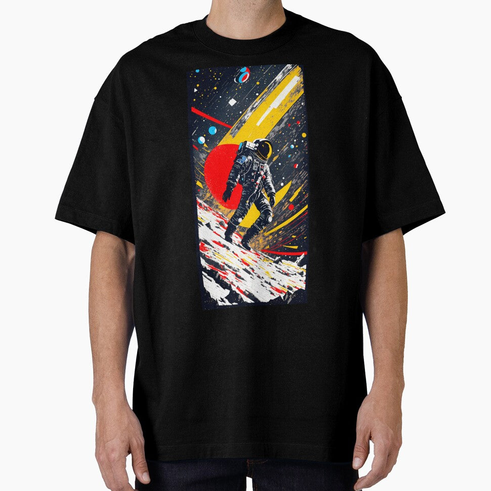A Masterpiece of Astral Abandonment Retro T-Shirt by ROYALBIRDS