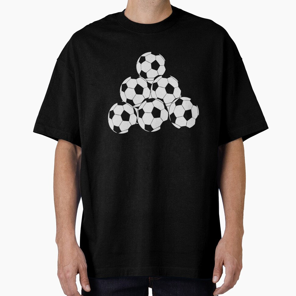A bunch of soccer balls by shopdiego