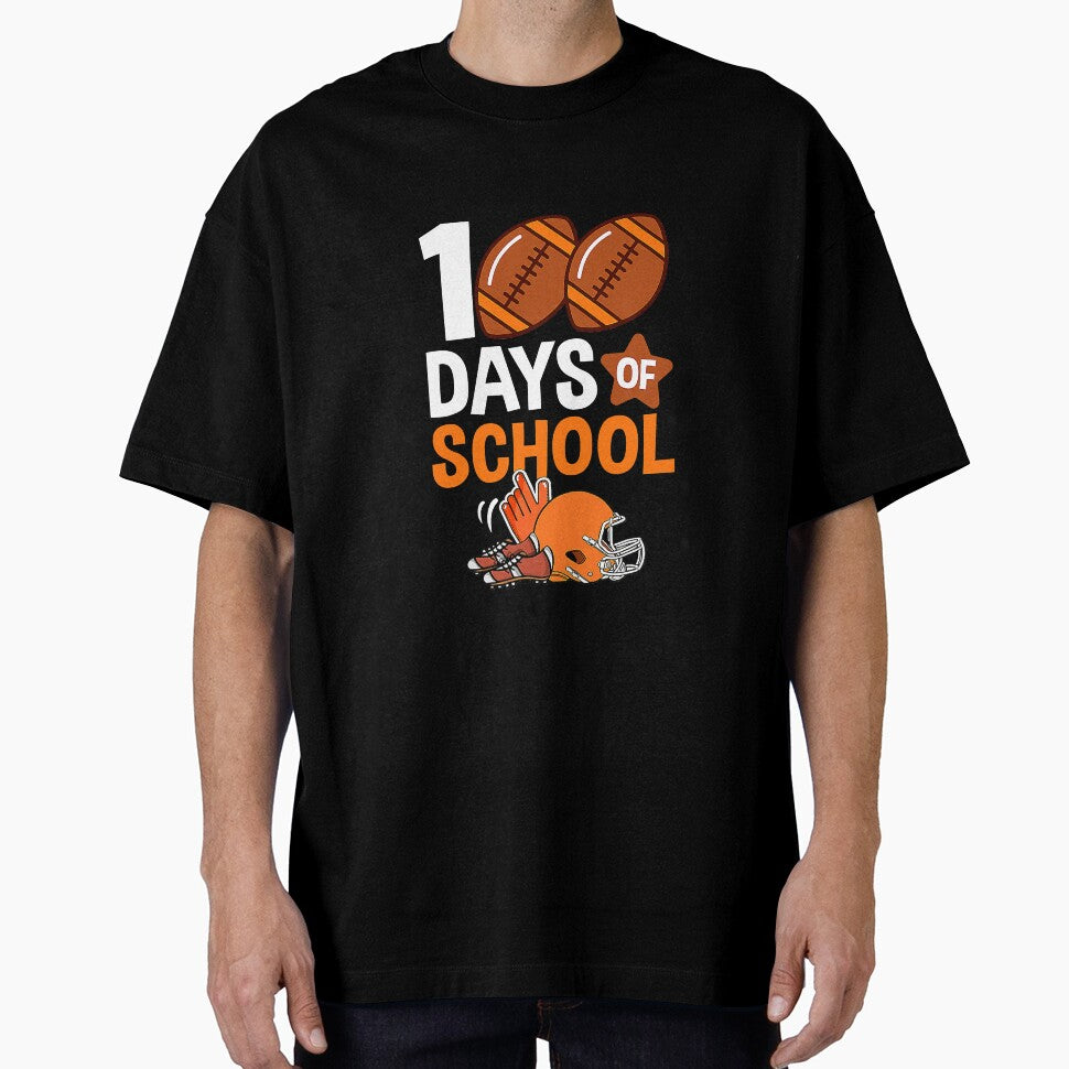 Football Days Sports Teacher 100 Days by atalia8932